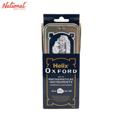 Maped Helix Math Set Oxford 9 Pieces Silver B35009
