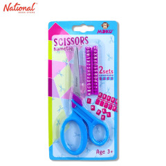 Moku Multi-Purpose Scissors with Name Tag Blue 6.25...