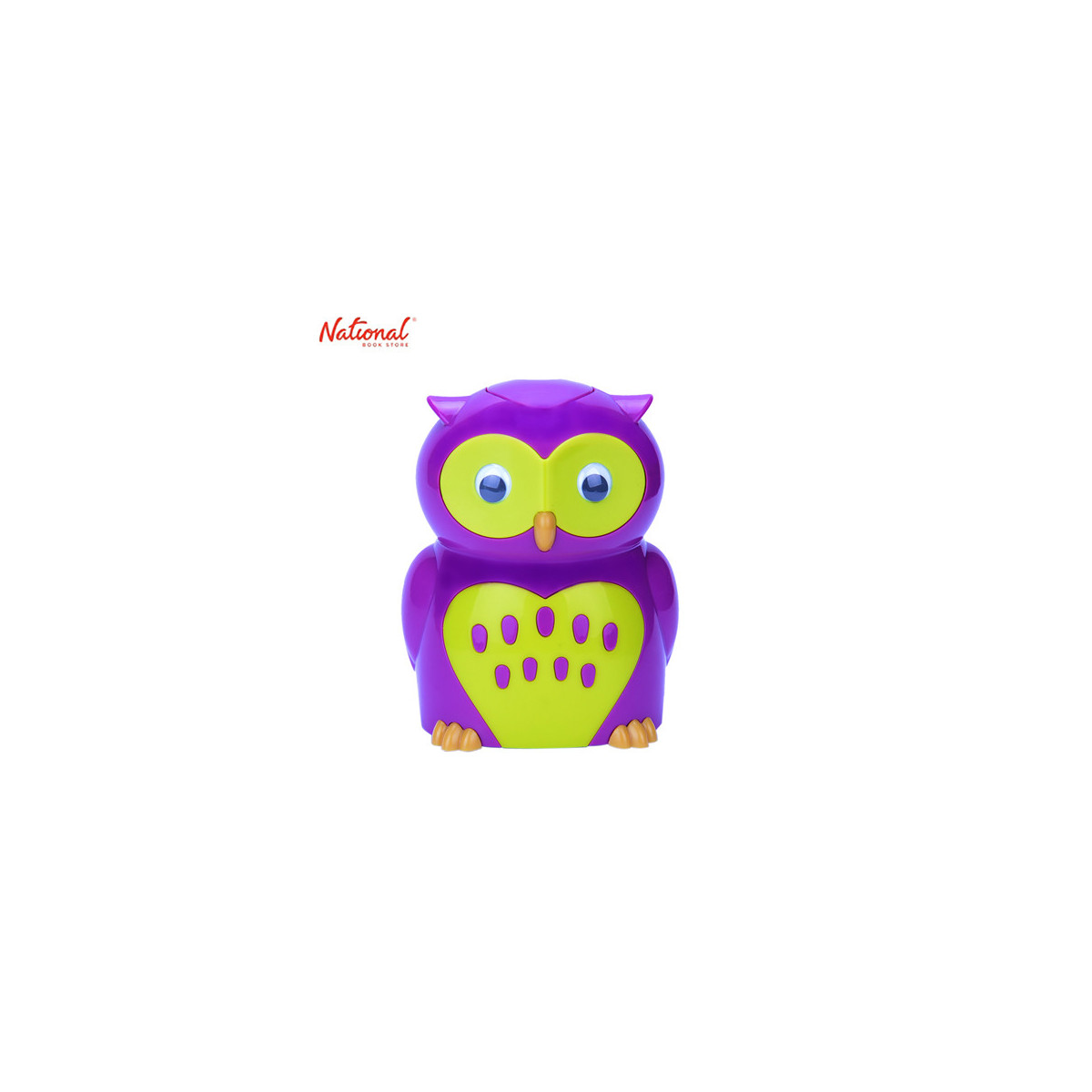 Moku Electric Sharpener Owl Design Purple ES-FRANKIE-P-1601