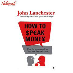 How to Speak Money Trade Paperback by John Lanchester