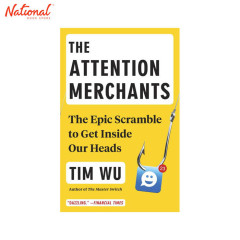 The Attention Merchants Trade Paperback by Tim Wu