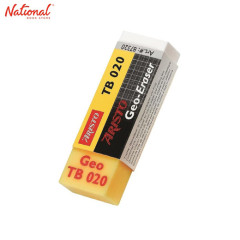 Aristo Rubber Eraser Geo TB 020 Combination Yellow & White AR87320