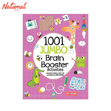 1001 Brainbooster Activity for 3 Years & Above Trade Paperback by Pegasus