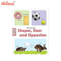 Early Learning Shapes, Sizes & Opposites Board Book by...