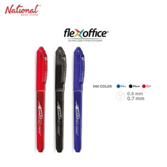 Flex Office Mega Gel Pen Red 0.7mm FO-GELB017