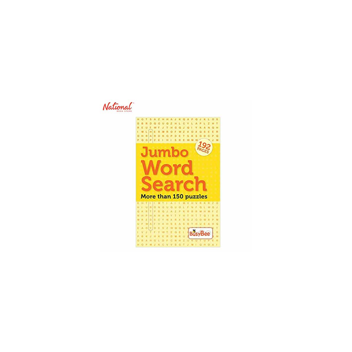 Jumbo Word Search Trade Paperback by Pegasus