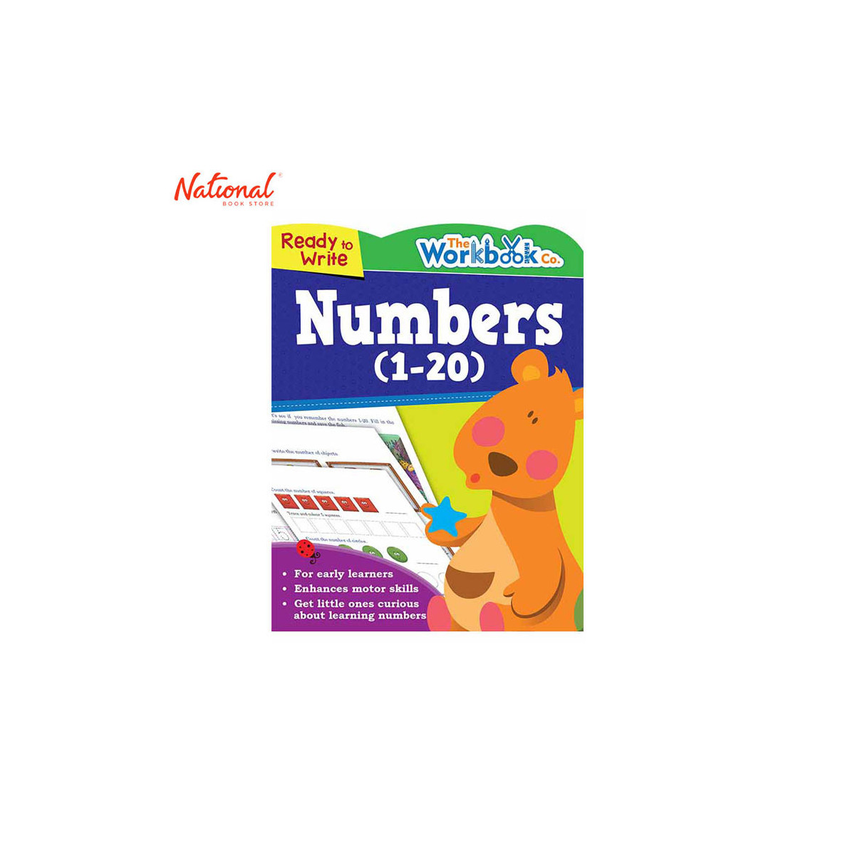 Numbers - 1- 20 : Ready to Write Trade Paperback by Pegasus