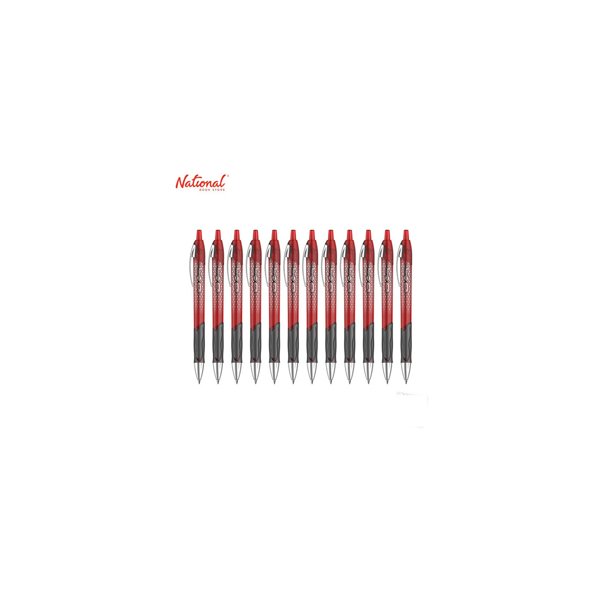 Bic Gelocity Ultra Retractable Gel Pen 12's Red 41516680