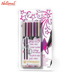 Chameleon Fineliner FL0603 6 Pens Floral Colors Set