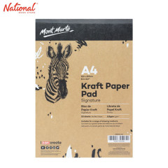 Mont Marte Kraft Paper Pad MSB0096 A4 50 Sheets 115gsm