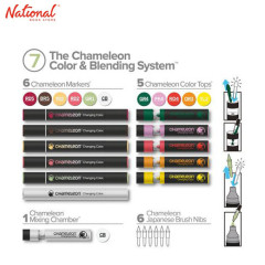 Chameleon Color & Blending Set 7 - CS6607 Pens & Color Tops