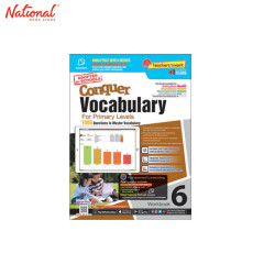 Conquer Vocabulary For Primary Levels Workbook 6 + Nuadu Tradepaper by Lee J.