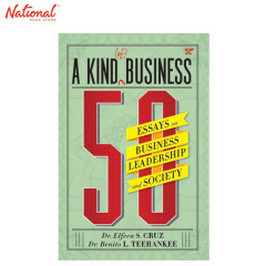 A Kind of Business Tradepaper by Dr. Efren S. Cruz and...