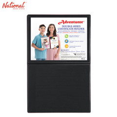 Adventurer Double Sided Certificate Holder 8.5x11 inches...