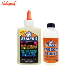 Elmer's Slime Time Kit Glow In The Dark Colored Glue...