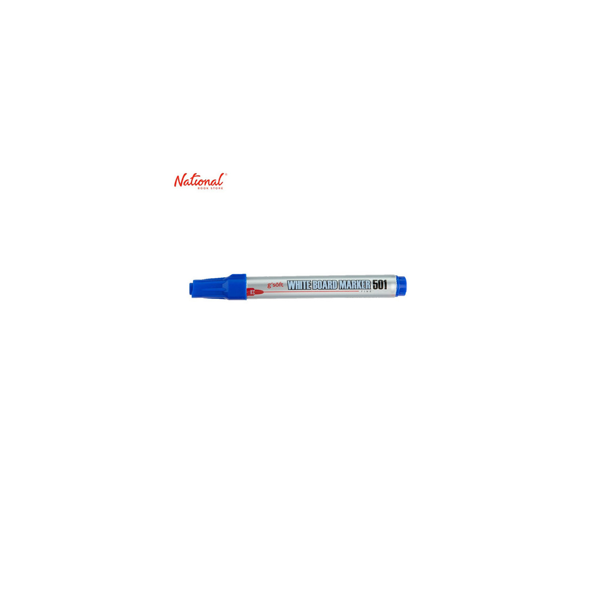 G-Soft Whiteboard Marker Box of 12 Blue Bullet GS-501