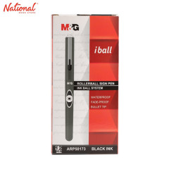 M&G I-Ball Sign Pen Box Of 12 Black 0.5mm ARP50173