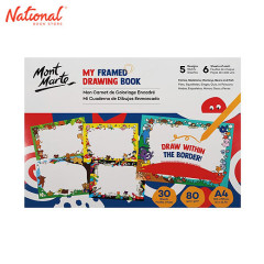 Mont Marte My Framed Drawing Book A4 MMKC0216 5 Frame...