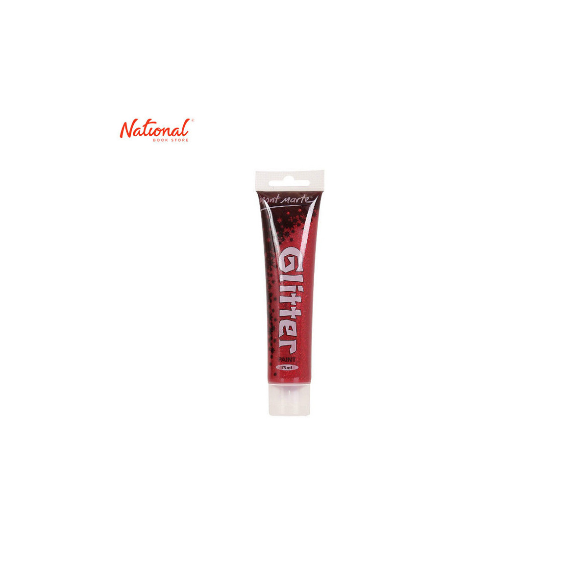 Mont Marte Glitter Paint PMGL0005 75ml Red