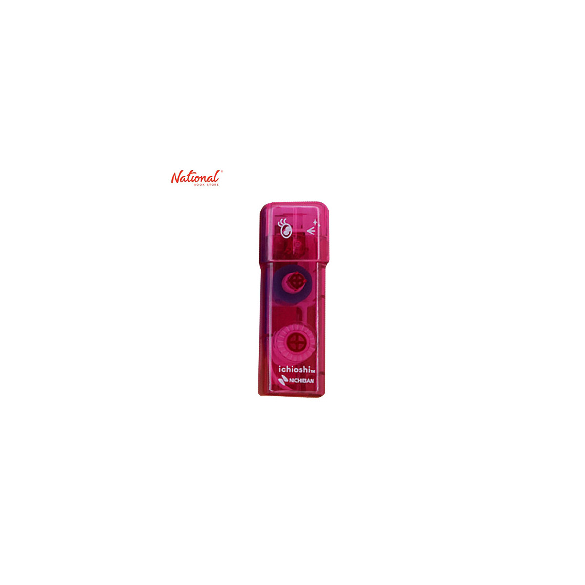 Nichiban Glue Tape Ichioshi Pink 6mmX3.5m TN-TEIC