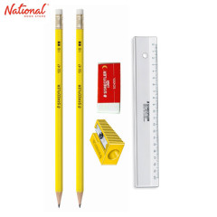 Staedtler 2B Wooden Pencils Yellow 2's with Eraser,...