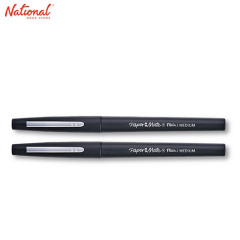 Papermate Flair Permanent Marker 2's Black Medium Point...