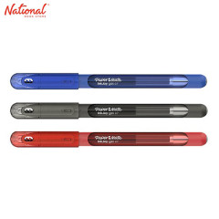 Papermate Inkjoy Gel Pen Stick 3's Black/Blue/ Red 0.5mm 04016389