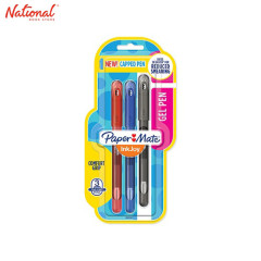 Papermate Inkjoy Gel Pen Stick 3's Black/Blue/ Red 0.7mm...
