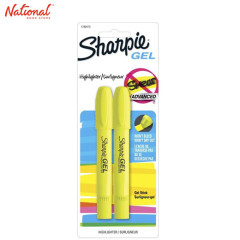 Sharpie Gel Stick Highlighters 2's Fluorescent Yellow...