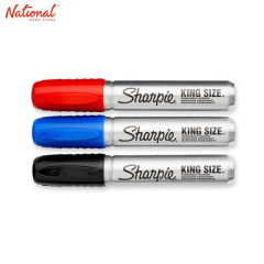 Sharpie King Size Permanent Markers 3's Chisel Tip 4016669