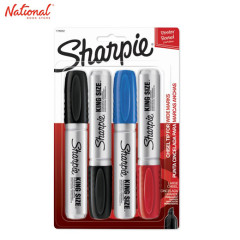 Sharpie King Size Permanent Markers 4's Chisel Tip 4016614