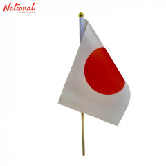 Flag Nylon Japan with Stick Wooden, 13x21cm
