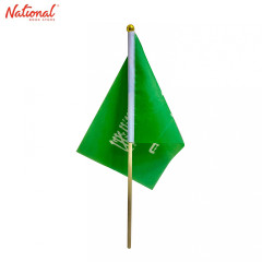Flag Nylon Saudi Arabia with Stick Wooden, 13x21cm