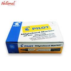 Pilot Whiteboard Marker Box of 12 Blue Bullet WBMKM