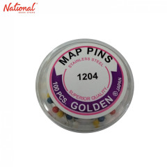 Golden Map Pin 1204 100S WT RD DKBL Yl PK