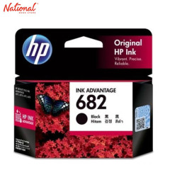 Hewlett Packard Ink Cartridge 682 Black HP