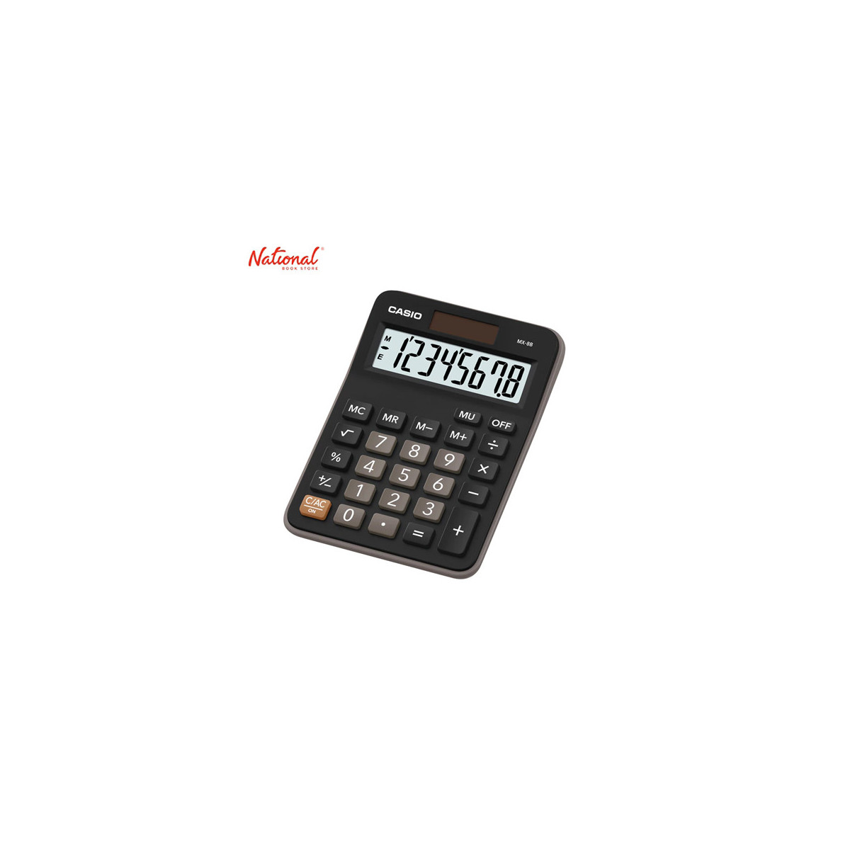 Casio Desktop Calculator MX8B MT 8 Digits Dual Power
