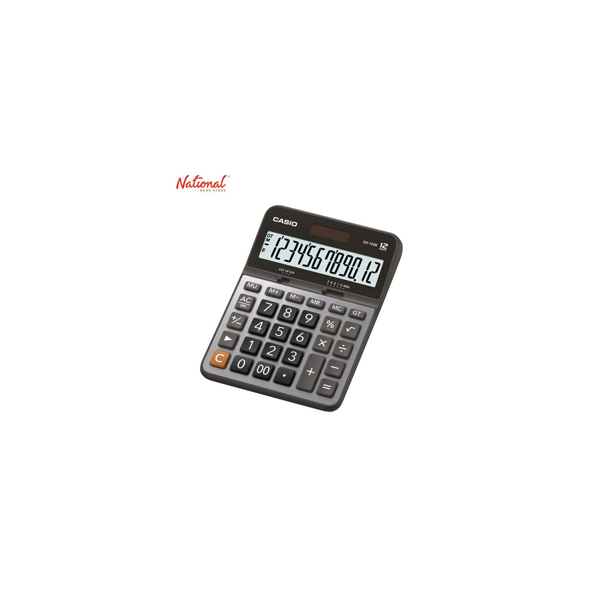 Casio Desktop Calculator DX120B MT 12 Digits Dual Power