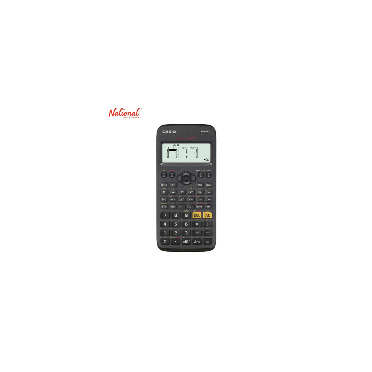 Casio Scientific Calculator FX82EX MT 274 Functions Battery Operated AAA Natural Textbook Display