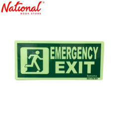 Sonoma Signage Luminous Green Emergency Exit - Office...