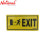 Sonoma Signage 4x8 inches Yellow Exit - Office Business Supplies