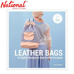 Leather Bags: 14 Stylish Designs to Sew for Any Occasion Hardcover by Kasia Ehrhardt - Crafts