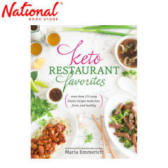 Keto Restaurant Favorites Trade Paperback by Maria Emmerich - Cookbook