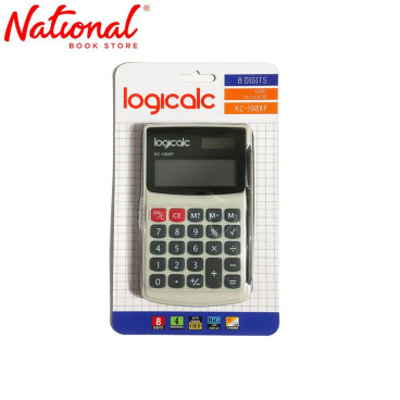 Logicalc Handheld Calculator LHCKC190AP 8 digits - School & Office Essentials