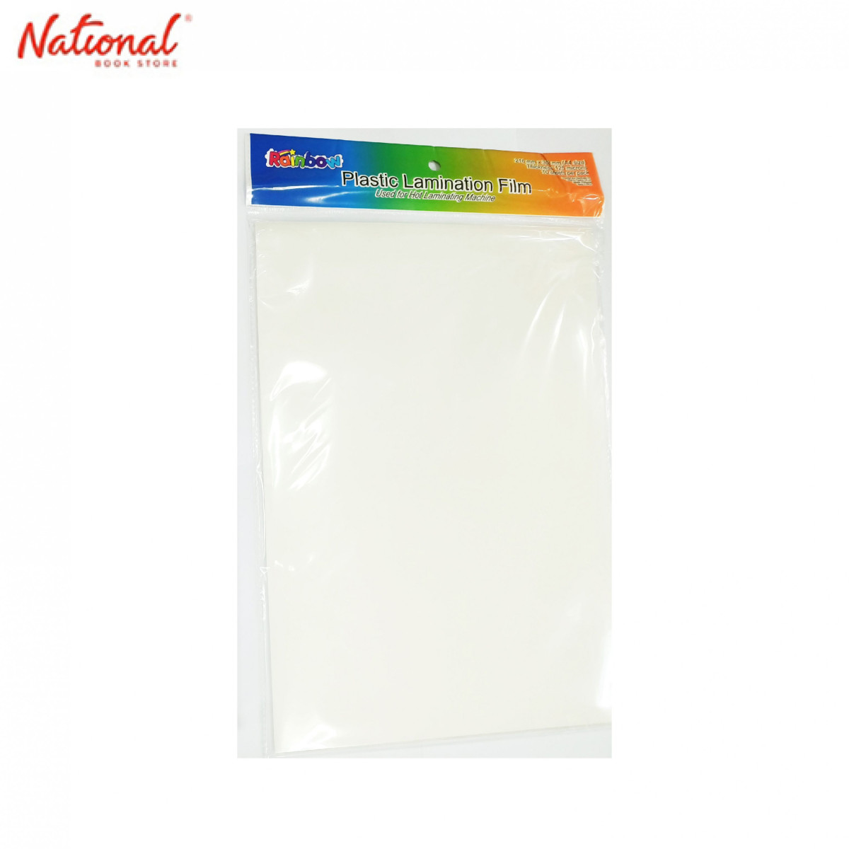 Rainbow Laminating Sheets A4 125mic 100's (10 pack/box) - Office - Business - Essentials