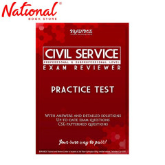 Brainbox Civil Service Exam Reviewer Practice Test Tradepaper by Ma. Faye M. Colas