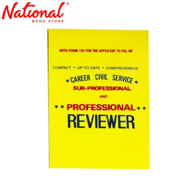 Career Civil Service Sub-Professional and Professional Reviewer by Arellano V. Busto Tradepaper