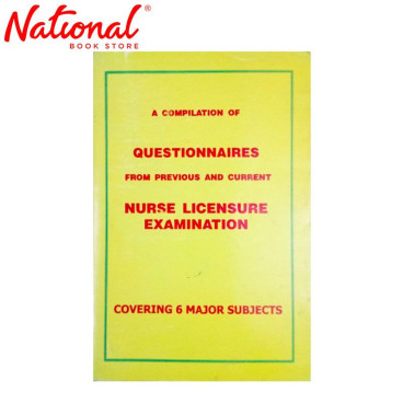 Nurse Licensure Exam Covering Six Major Subjects by Arellano V. Busto Tradepaper - NLE - PNLE