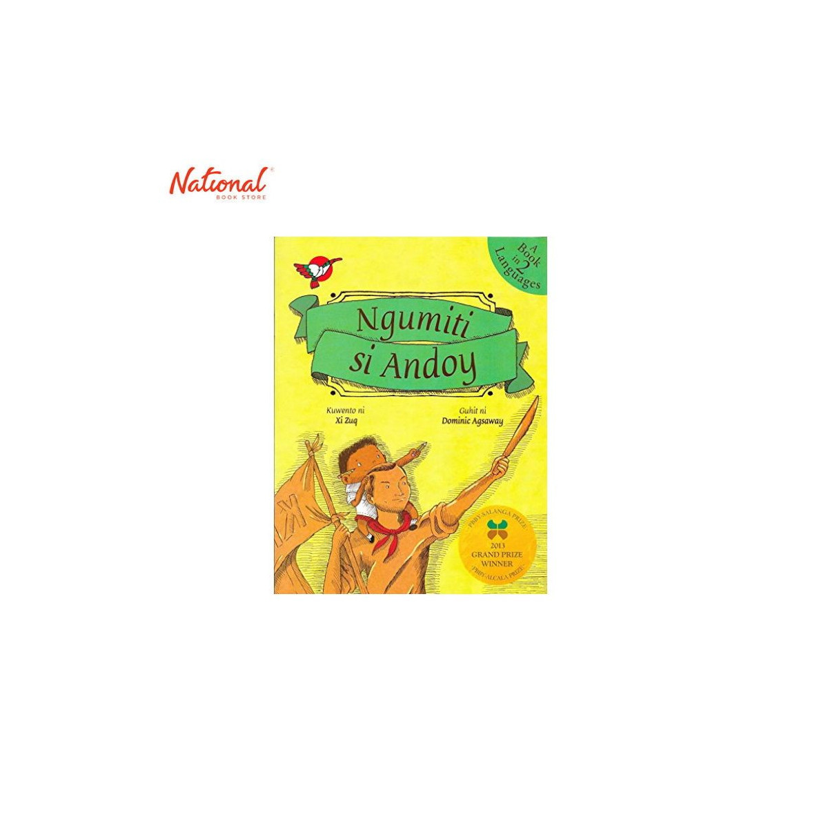 Ngumiti Si Andoy Trade Paperback by Xi Zuq - Books for Kids - Adarna House