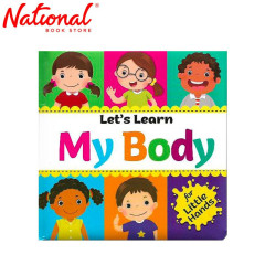 Lets Learn My Body Padded Book Hardcover - Books for Kids
